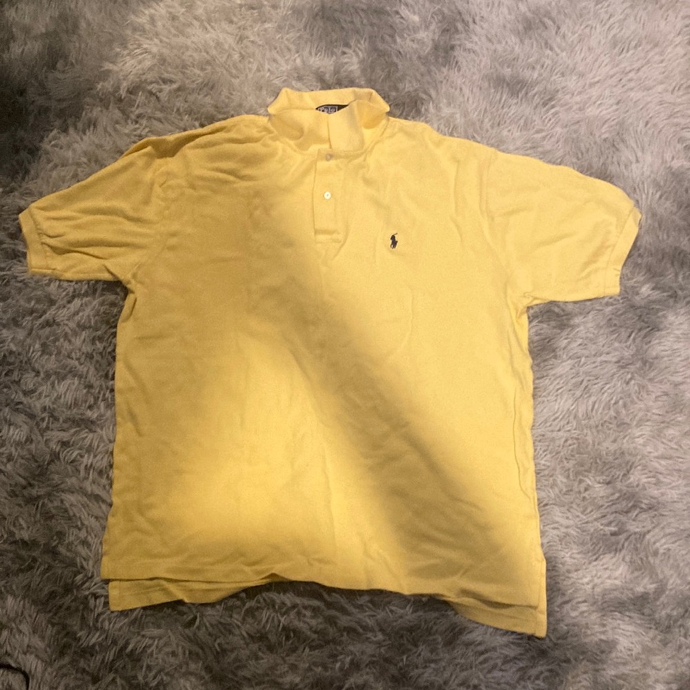 Yellow Polo T-Shirt